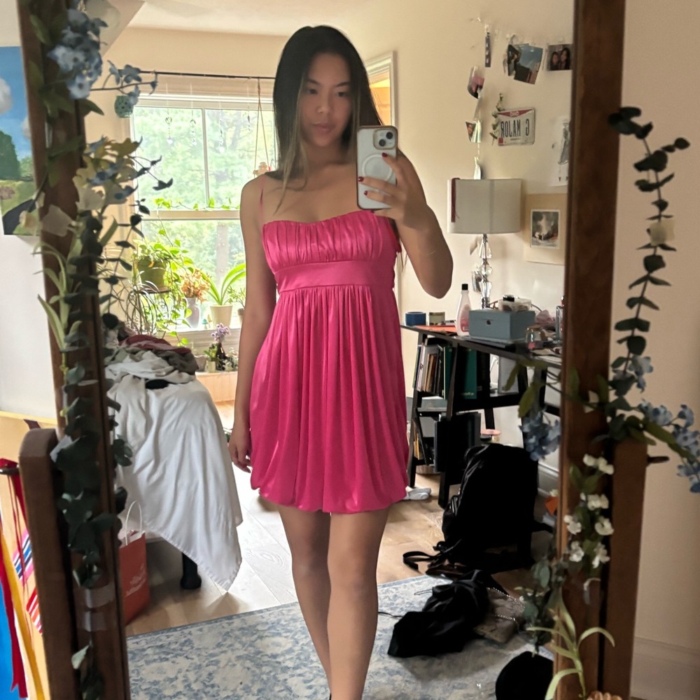 Short Pink Dress